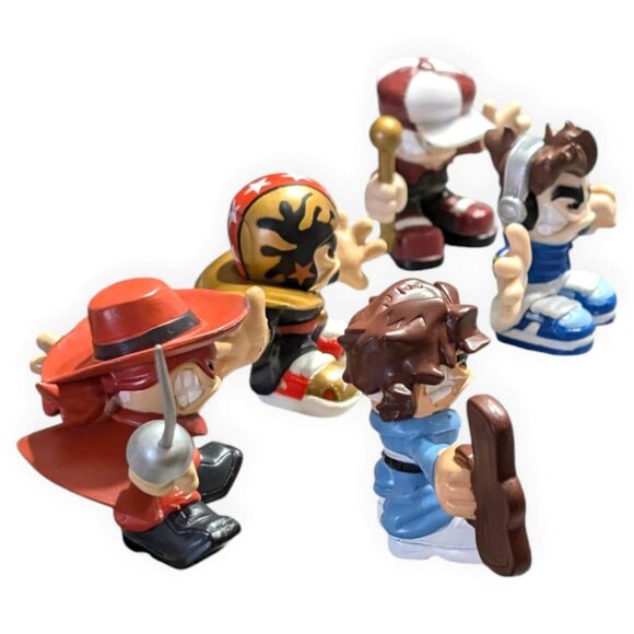 Tech Deck Dudes Fingerboard Skater Crew Lot of 5 Magnetic Figures No Boards - Picture 3 of 4